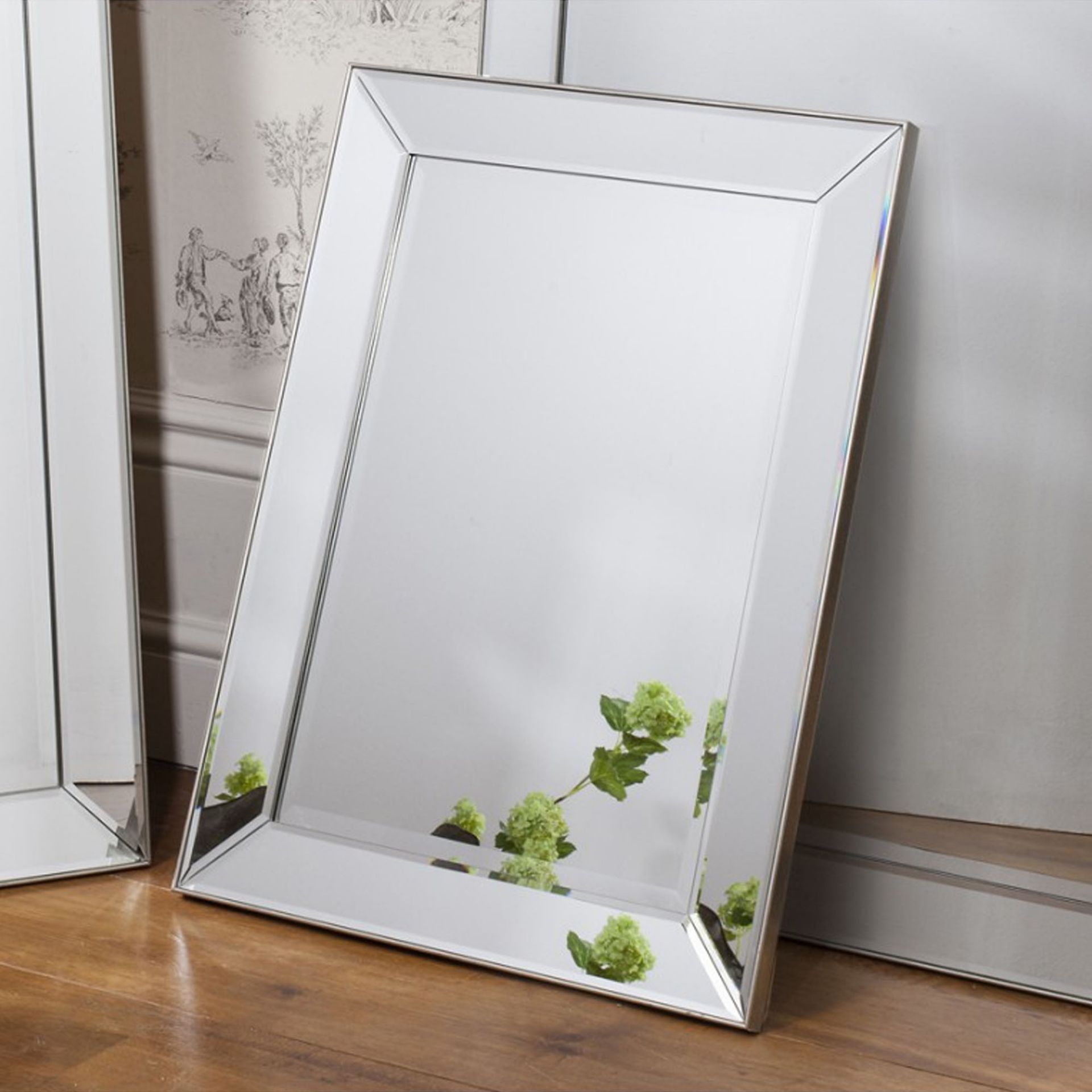 Baskin Mirror 600 x 800mm Clean And Modern Bevelled Mirror Frame The Baskin Mirror Will Add A New