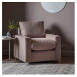 Hambleton Armchair Denim Blue Simple In Its Design, The Utility Style Hambleton Collection Is Made