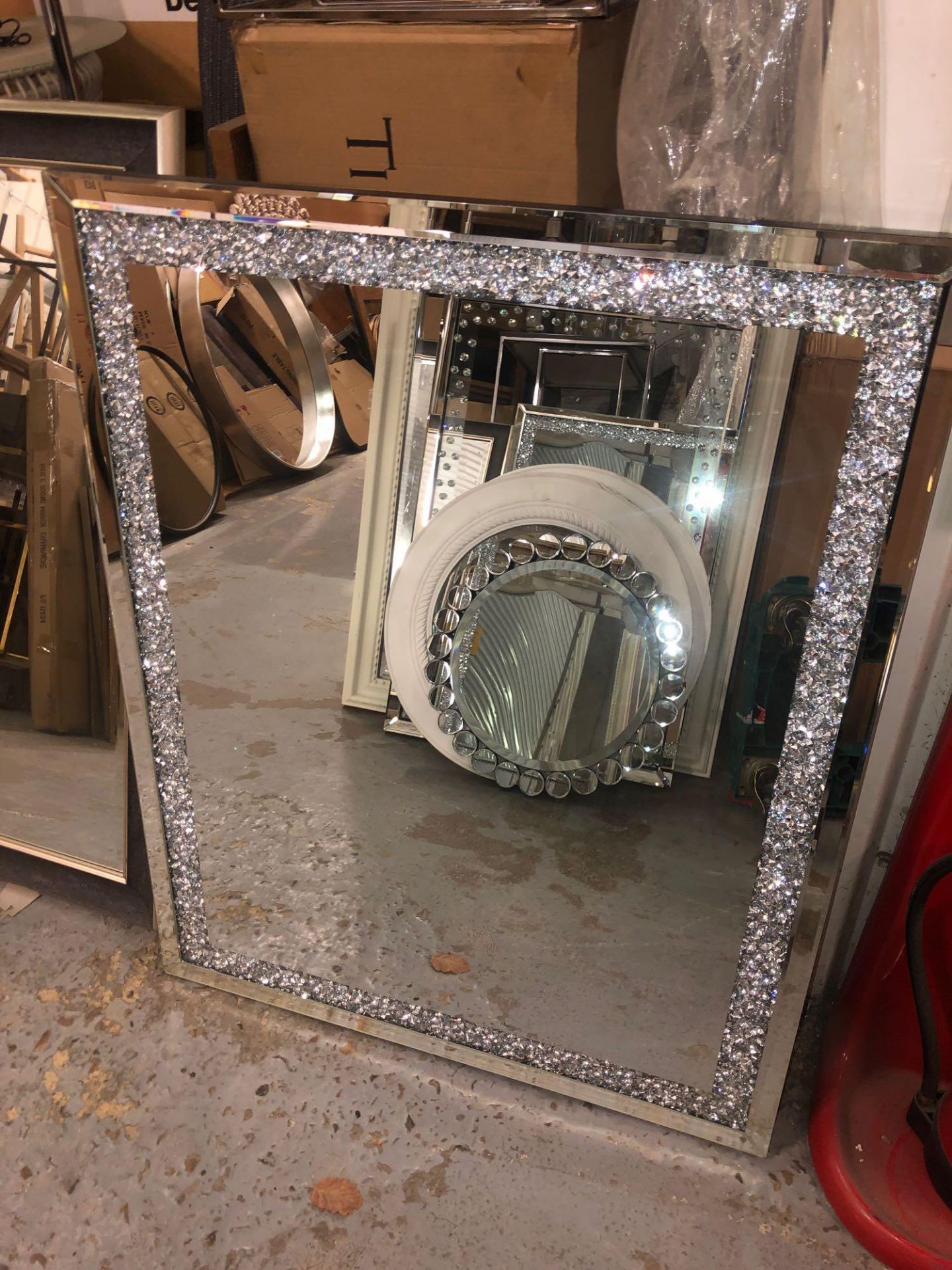 Westmoore Silver Mirror W800 x D30 x H1000mm The Westmoore Silver Mirror Is The Latest Addition To - Image 2 of 2