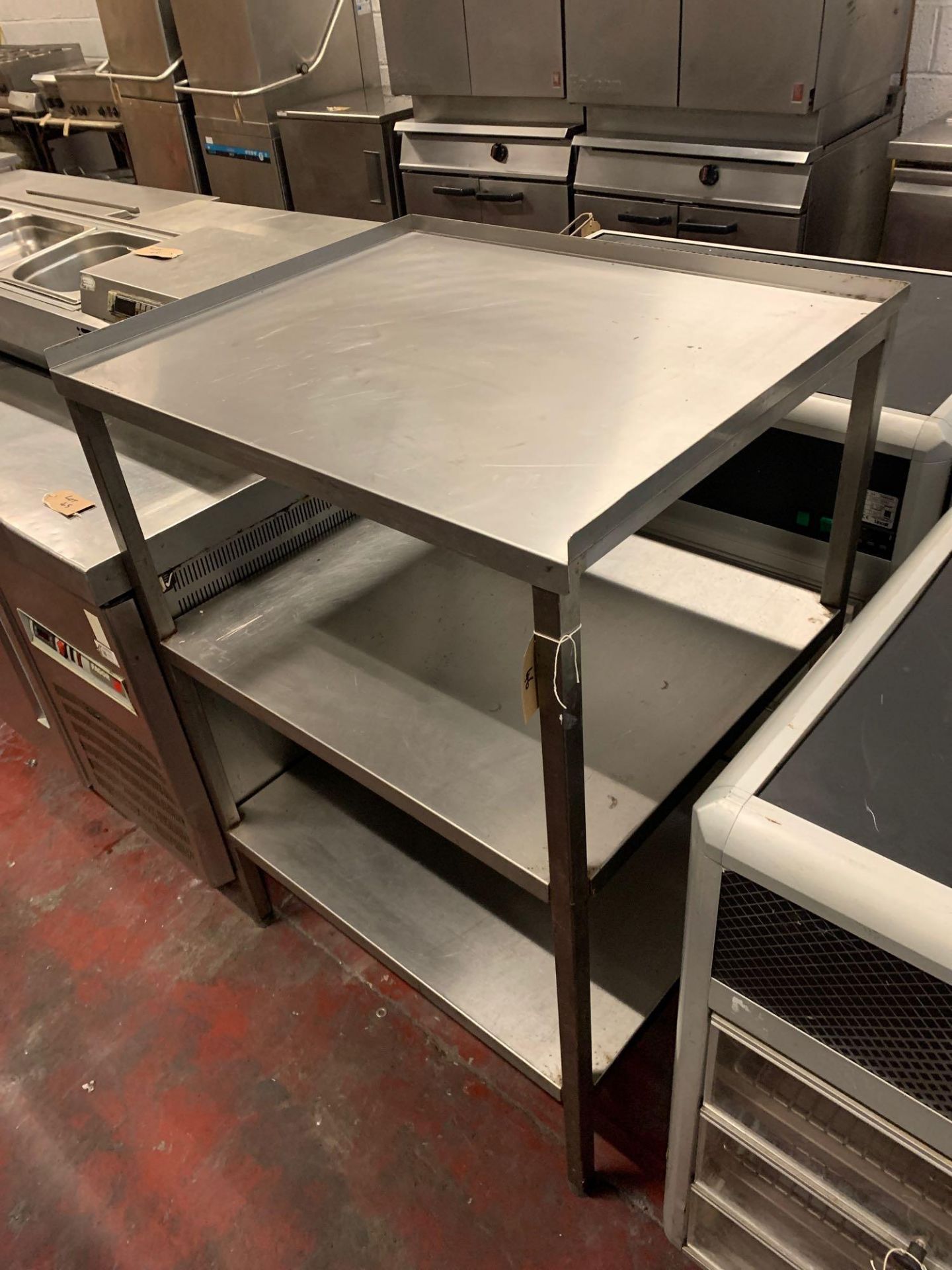 Stainless Steel Commercial 3 Tier Kitchen Shelf 81cm X 67cm X 114cm - Image 3 of 3