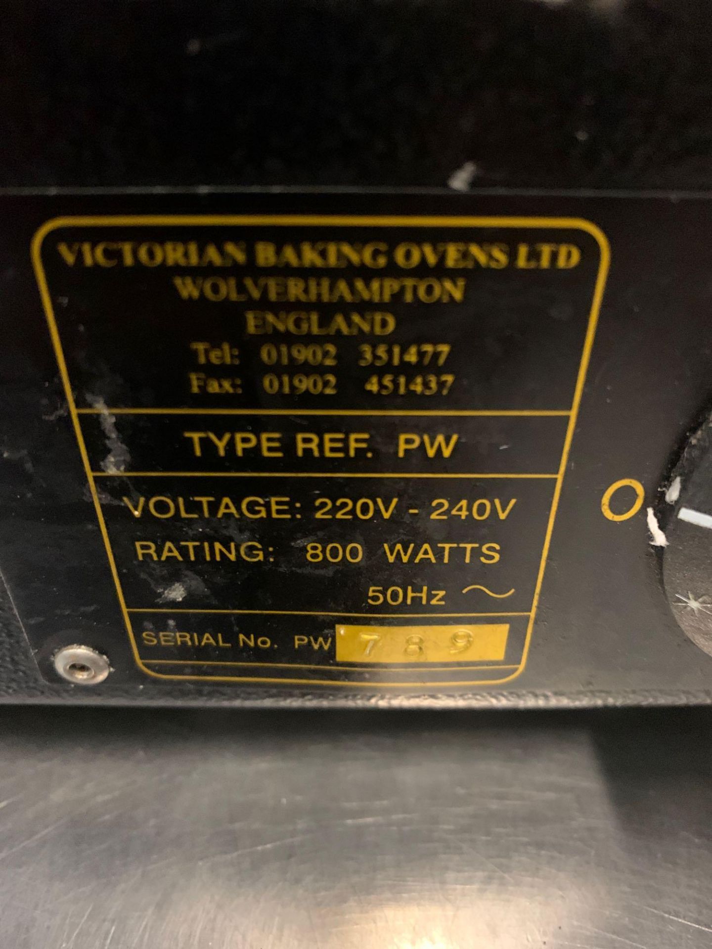 Victorian baking ovens jacket potato oven type PW 44 x 42 x 70cm - Bild 2 aus 3