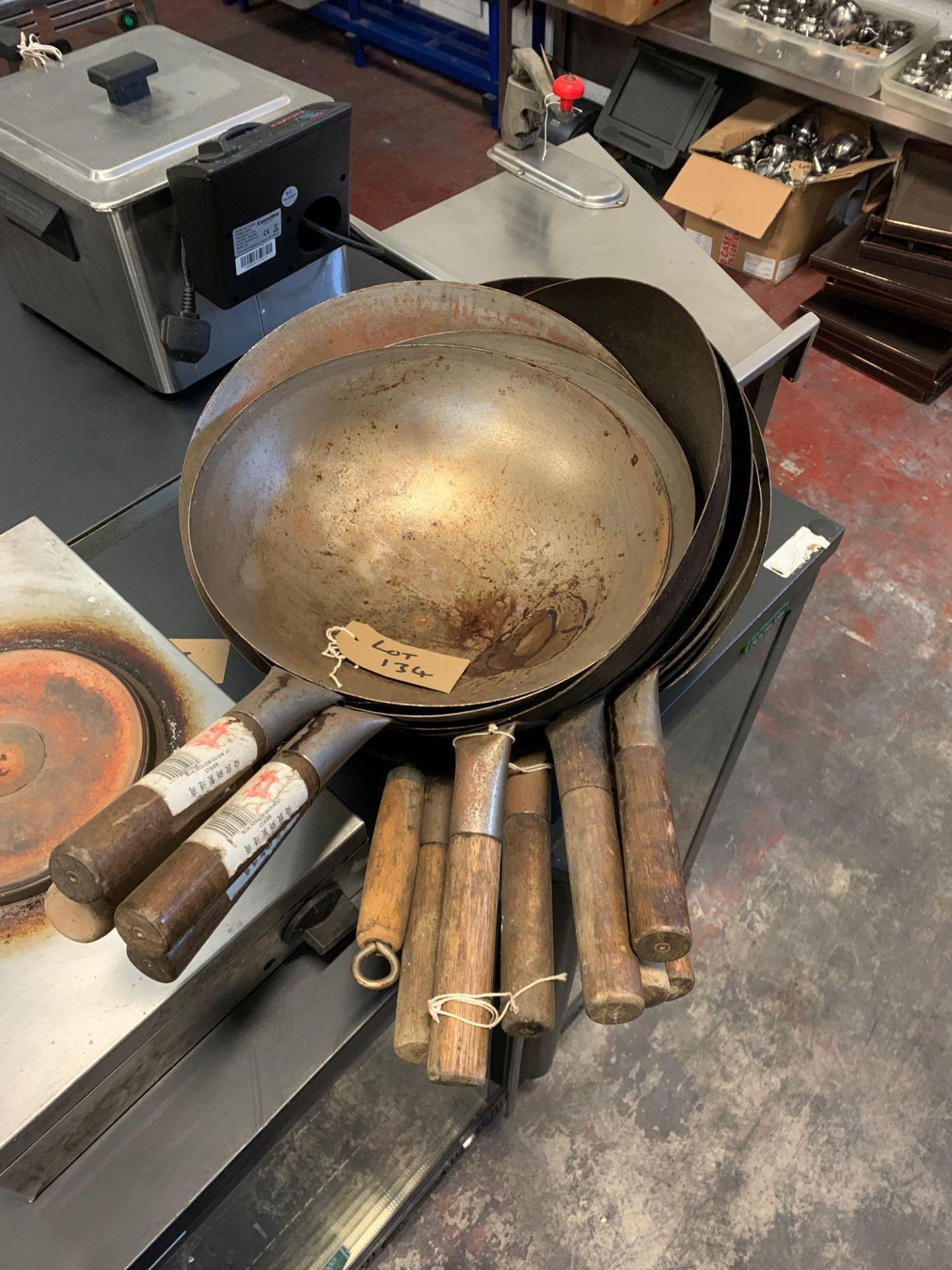 Various Wok Pans as Found - Image 2 of 2