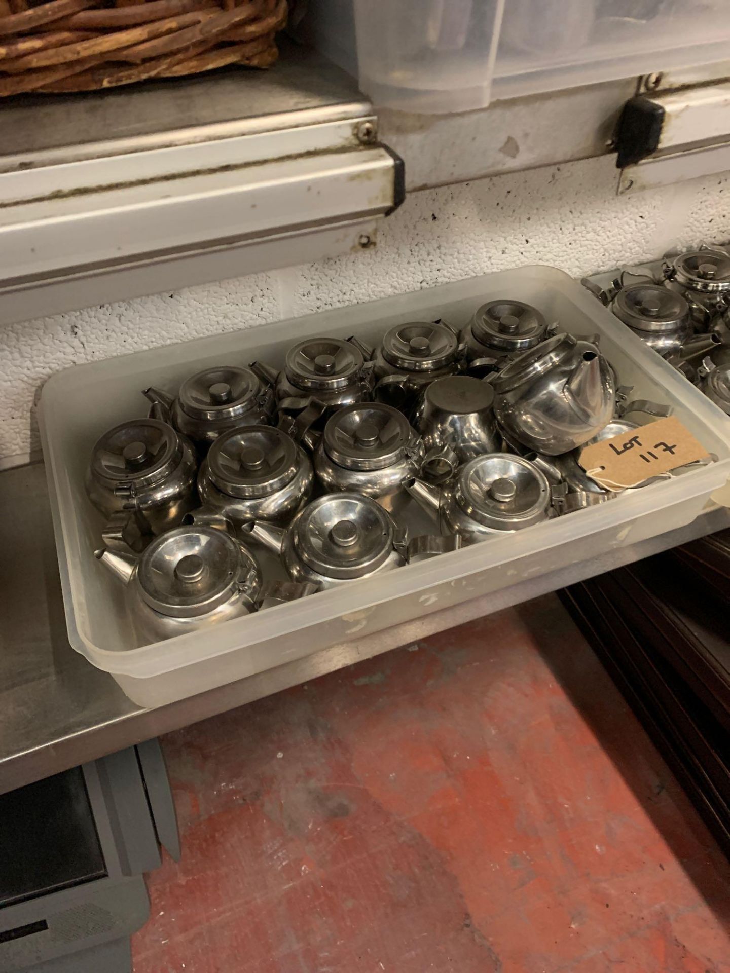 Various stainless steel tea pots (as pictured) - Image 2 of 4