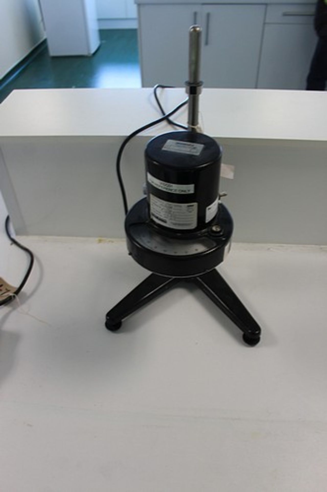 Brookfield Helipath Type D Stand, with Brookfield Viscometer