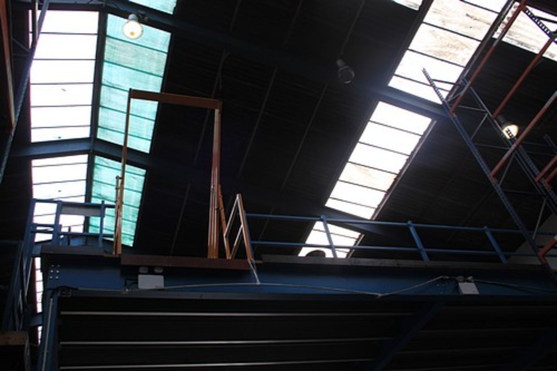 Powerdeck Mezzanine Floors - mezzanine steel floor decked in high density board with pallet loader - Image 4 of 10