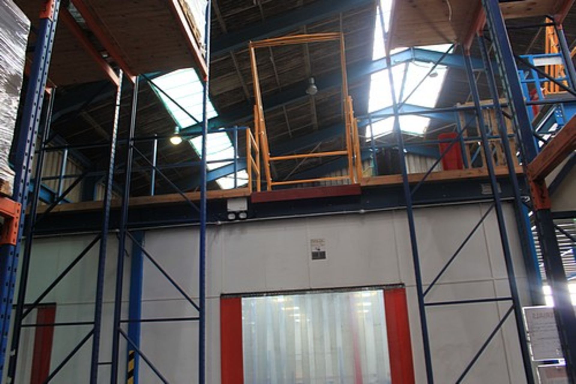 Powerdeck Mezzanine Floors - mezzanine steel floor decked in high density board with pallet loader - Image 3 of 6