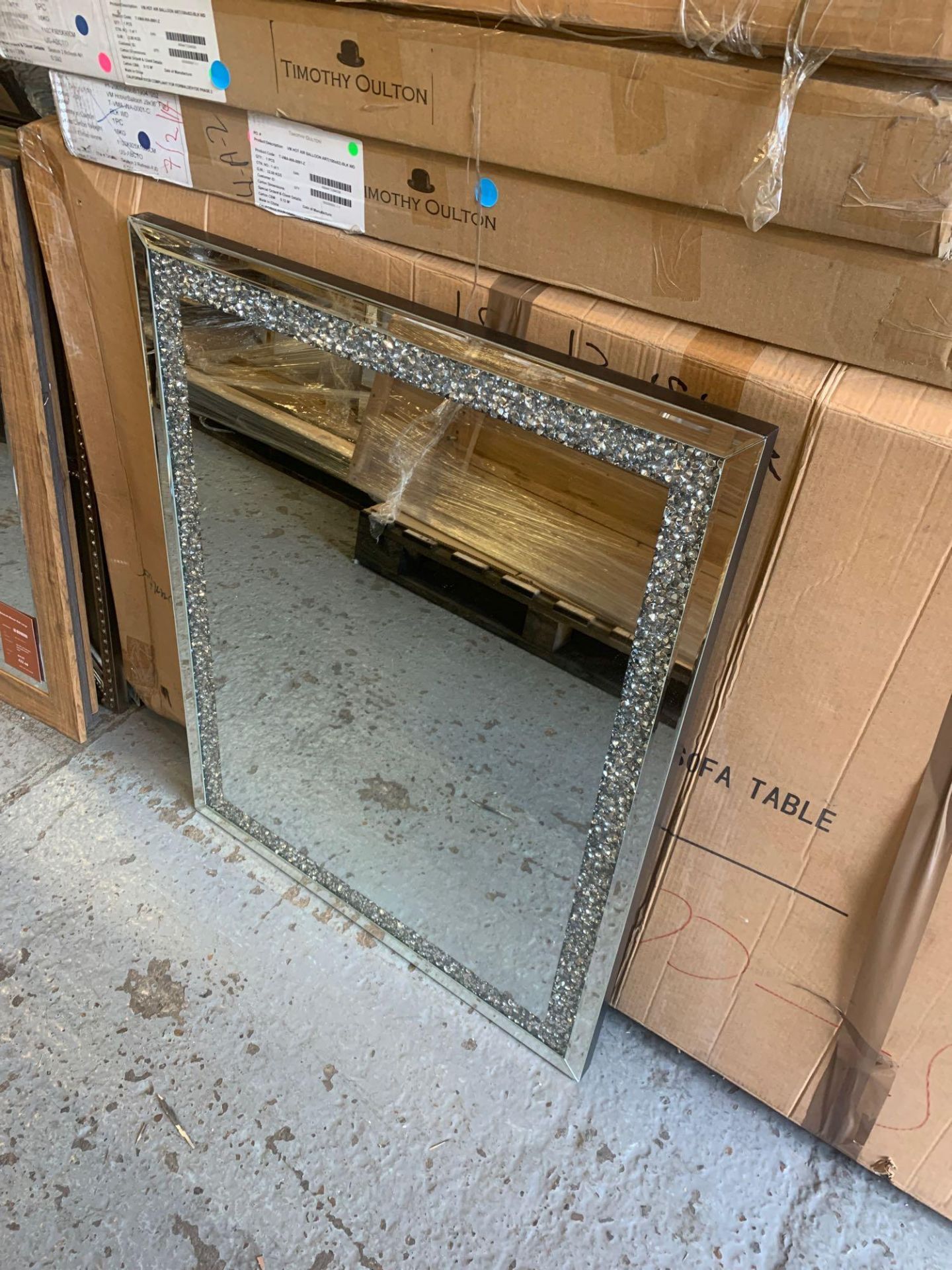 Westmoore Silver Mirror W800 x D30 x H1000mm The Westmoore Silver Mirror Is The Latest Addition To - Image 2 of 4