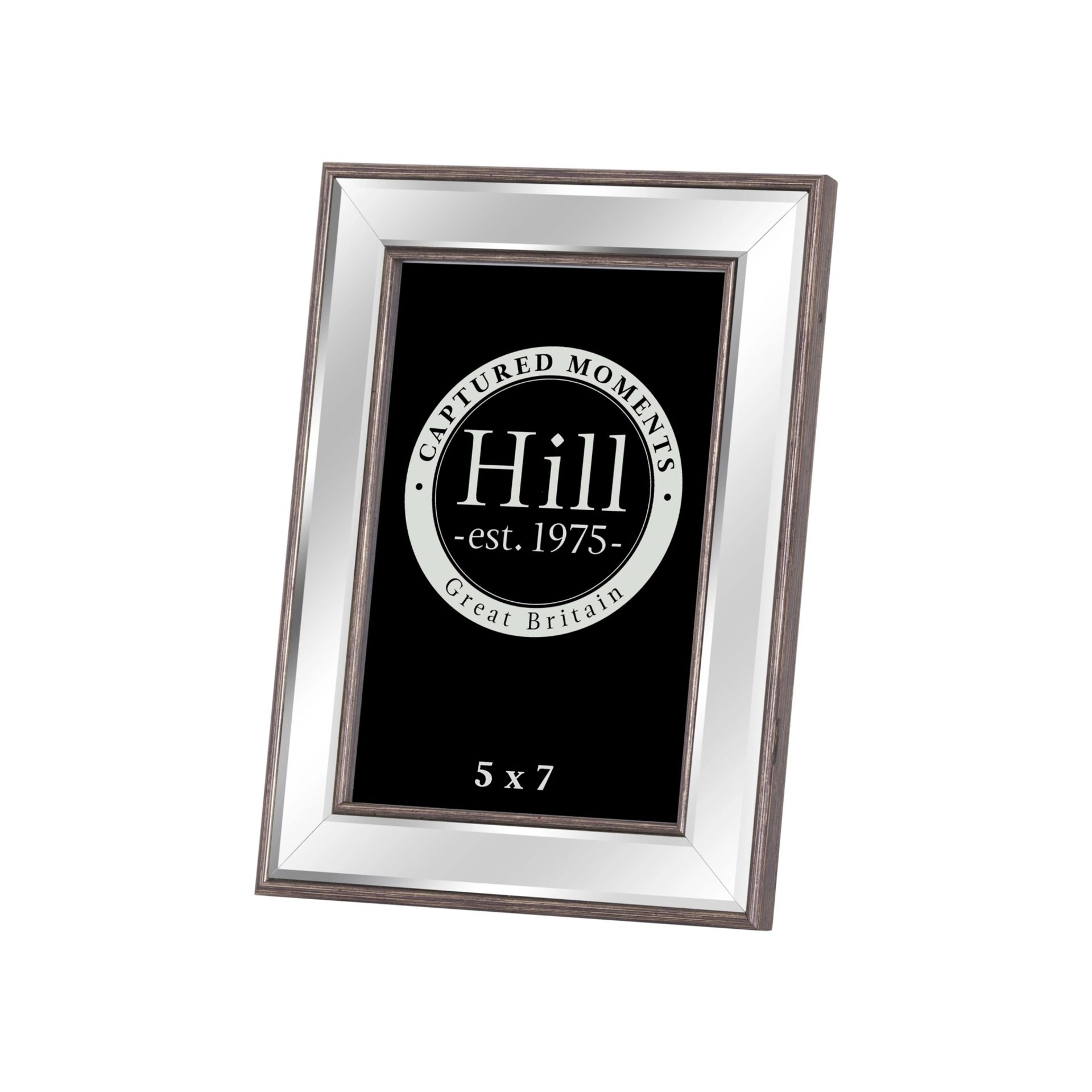 Champagne Edged Bevelled Mirror Photo Frame  19283(9.1x7.1cm) Champagne Edged Bevelled Mirror