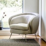 Tesoro Tub Chair Cream Full Leather The Tesoro Tub Chair Is The Latest Addition To Our Range Of