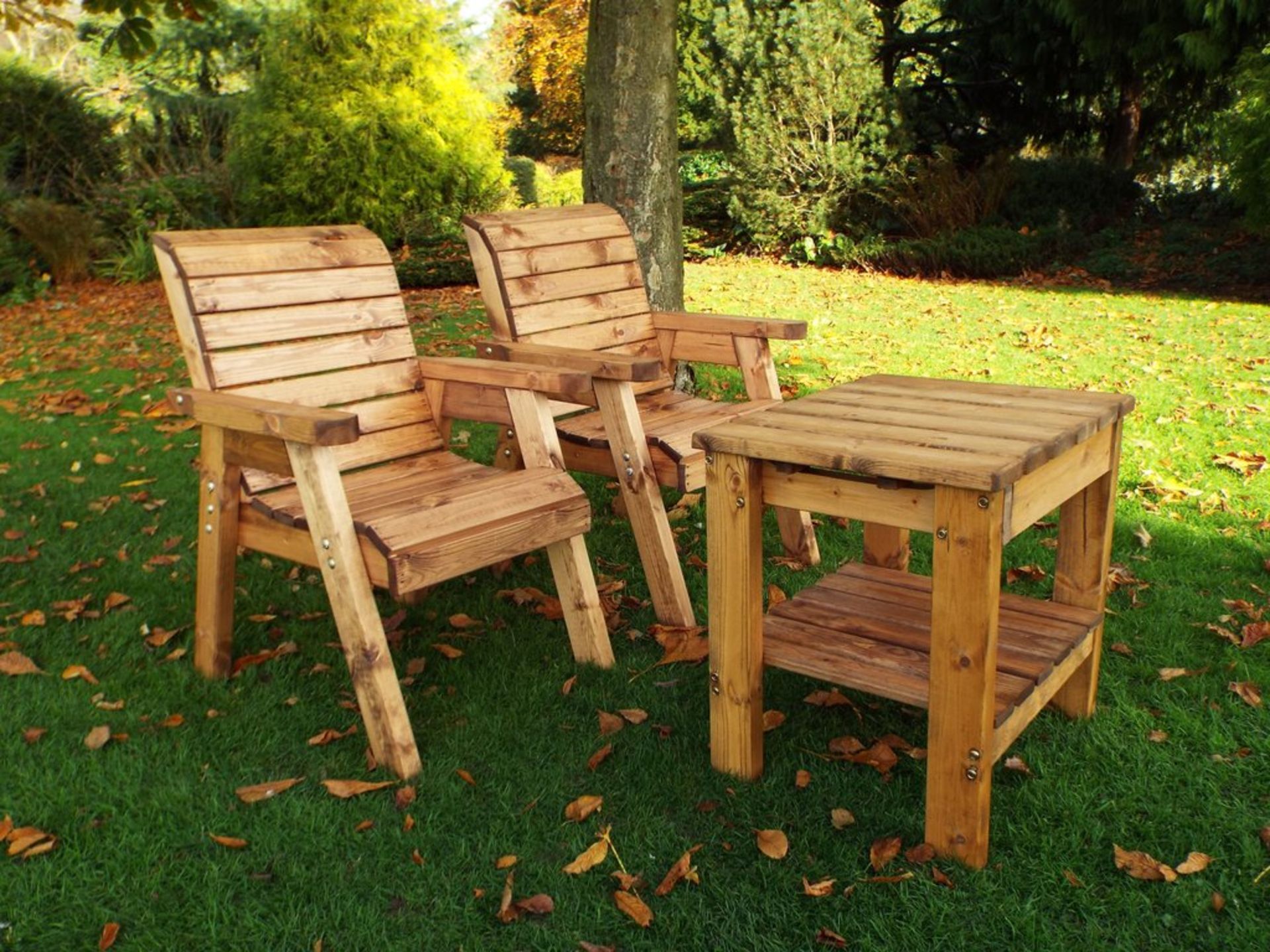 Deluxe Companion Set classic British design luxurious garden relaxation furniture superb outdoor set