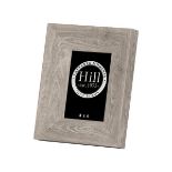 2 x Grey Washed Wood Photo Frame 19305(9.4x7.4cm)