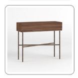 Benwest Console Table Inspired By The Art Of Joinery, The Walnut Console Is A Fusion Of