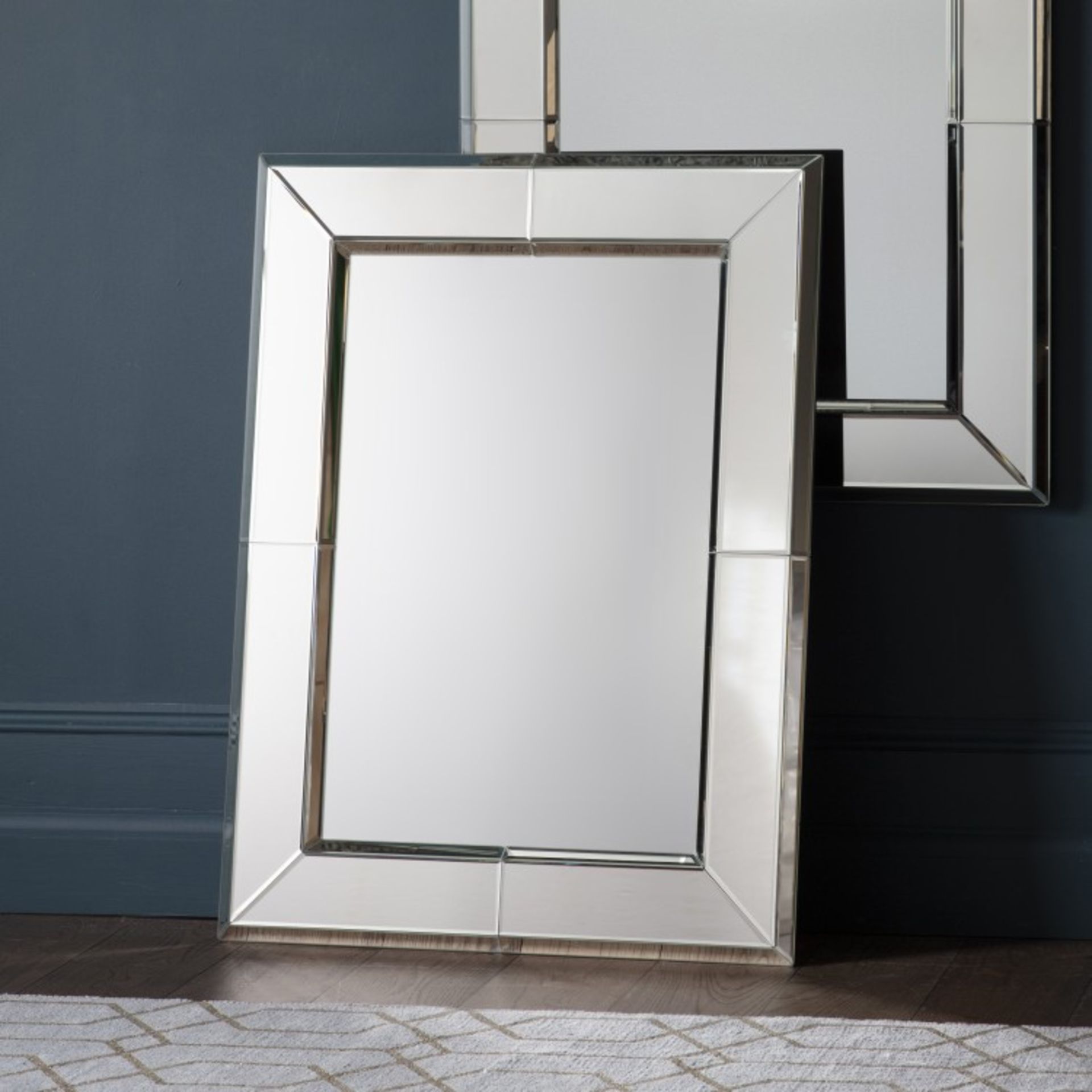 Vienna Rectangle Mirror 800 x 1060mm The Vienna Rectangle Mirror Is A Must-Have For The Contemporary