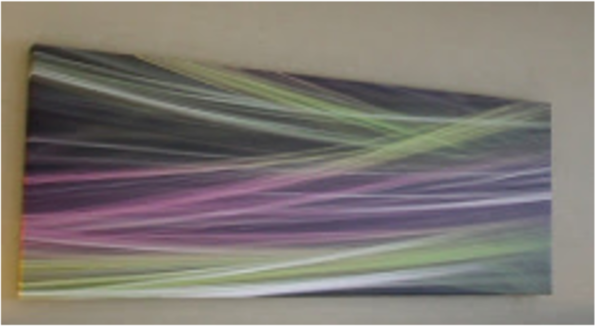 Portobello abstract canvas artwork panel 1500 x 600mm - Image 2 of 2