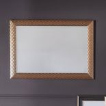 Gibson Mirror Gold The Gibson Mirror, With Its Stylish Textured Design, And Stunningly Finished In