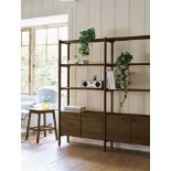 Laura Ashley Hazlemere Walnut 2 Door Single Bookcase Taking Inspiration From The Iconic Furniture