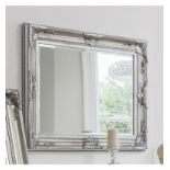 Harrow Rectangle Mirror Bright Silver Bring A Statement To The Home With The Harrow Rectangle Mirror