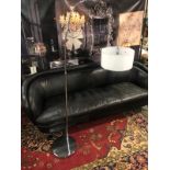 Owen Floor Lamp Chrome Effect Large With Classic Designs, Embellished Style And Practical