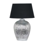 Bellagio Silver Ceramic Table Lamp Base Only Gorgeous Bellagio Silver Ceramic Table Lamp Base,