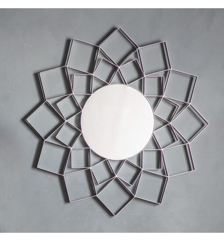 Attika Mirror Silver The Decorative Attika Mirror Is An Extremely Unique Mirror That Adds