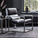 Boda Lounger Black Leather The Beautiful Boda Lounger Chair Is A Comfortable And Stylish Chair