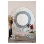 John Lewis & Partners Morello Glass Mirror, Dia.80cm, Clear The Morello Round Venetian