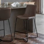 Hawking Bar Stool Grey The Hawking Chair In Ember Is The Ultimate Mi X Of Timeless And