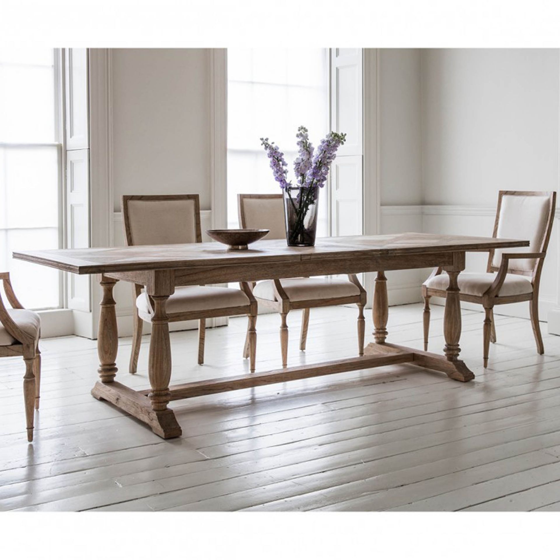 Mustique Extending Dining Table Part of a brand new addition to the Mustique Collection cleverly
