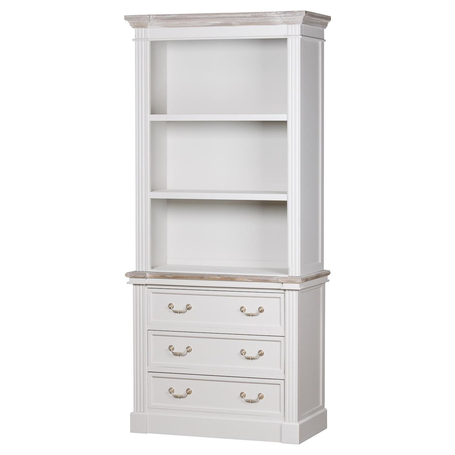 Liberty Collection Three Drawer Large Bookcase This is a Three Drawer Large Bookcase which would