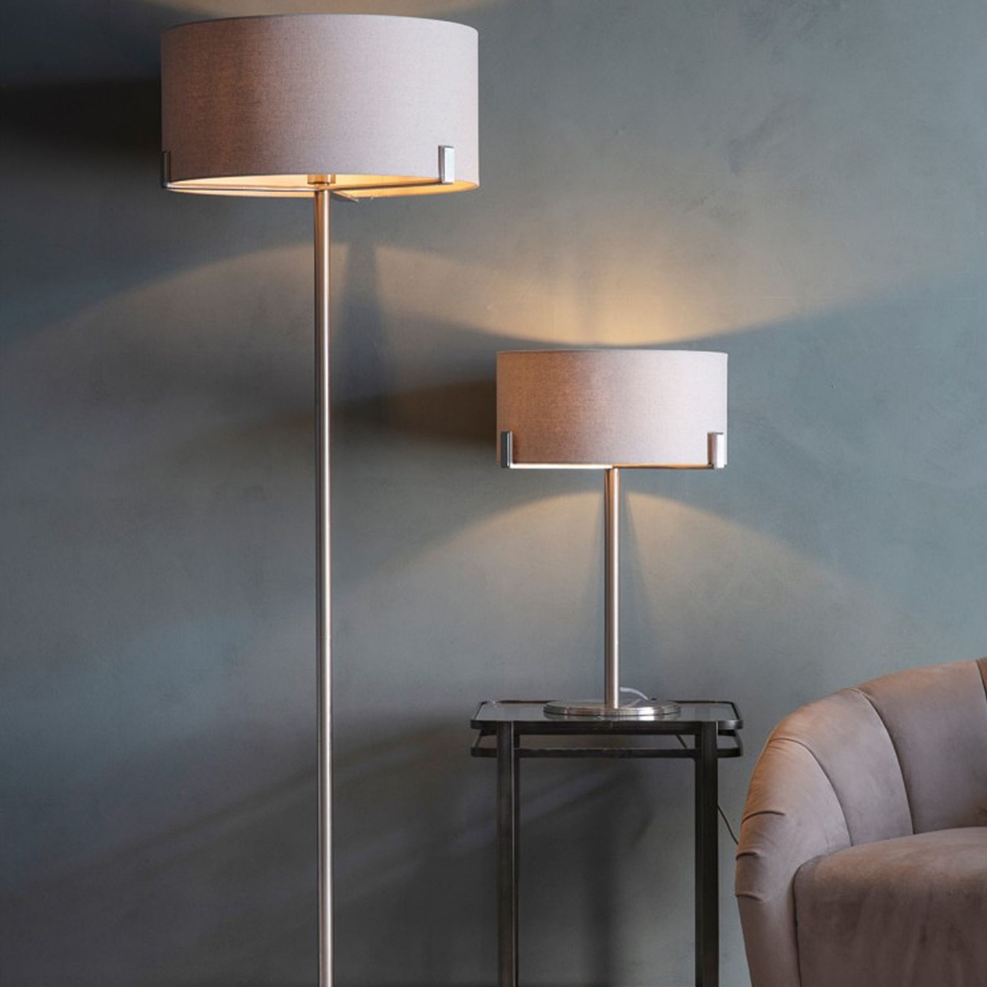 Evelyn Floor Lamp Modernise your home and give it a touch of elegant with this stunning floor