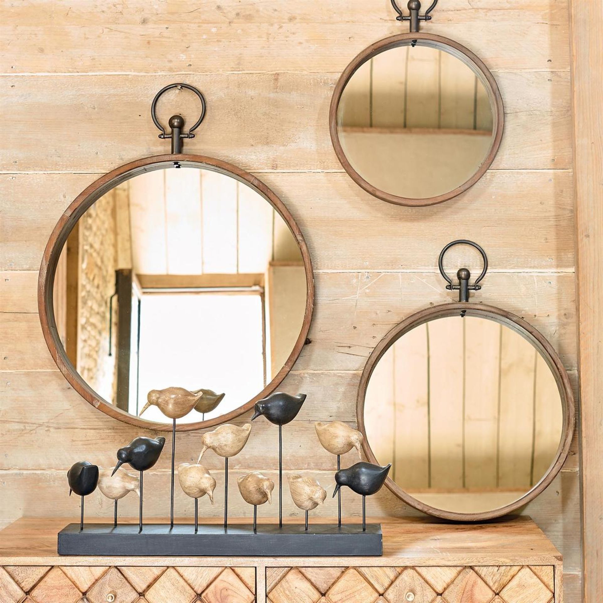 Parlane Compass Mirror Add New Depth And Light To Your Home And Hallways With This Stunning