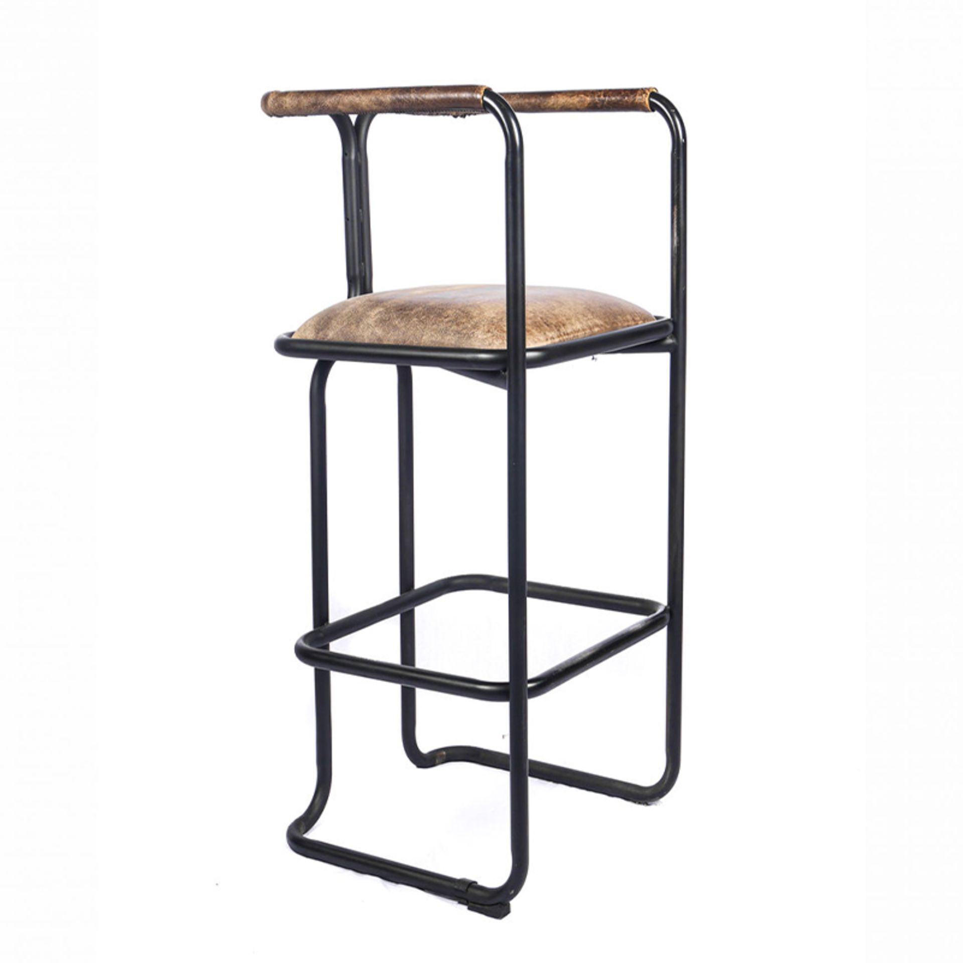 Circuit Barstool The "Circuit Barstool" from the Timothy Oulton brand is an industrial bar stool