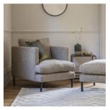 Gallery Dulwich Armchair Standard Leg Castello Mushroom C5 Complete the apartment living look with