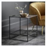 Hadston Side Table Antique Gold 470 X 470 X 500mm A Bohemian Design Meets Apartment Living With