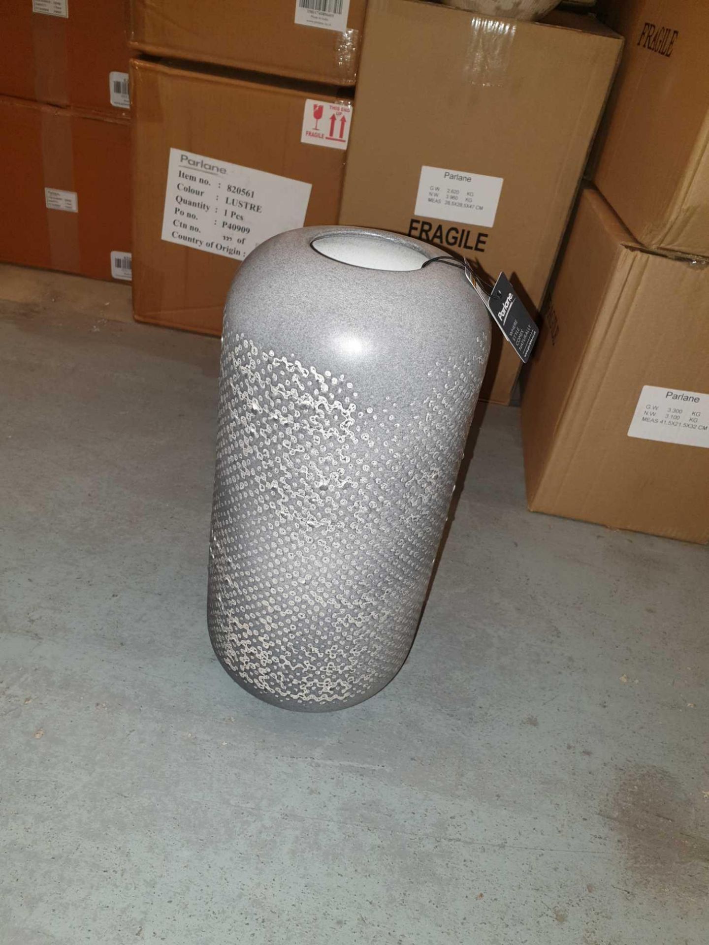 Radley Vase Grey 270x355mmh Brand New Parlane Accessories We take our product seriously and having a