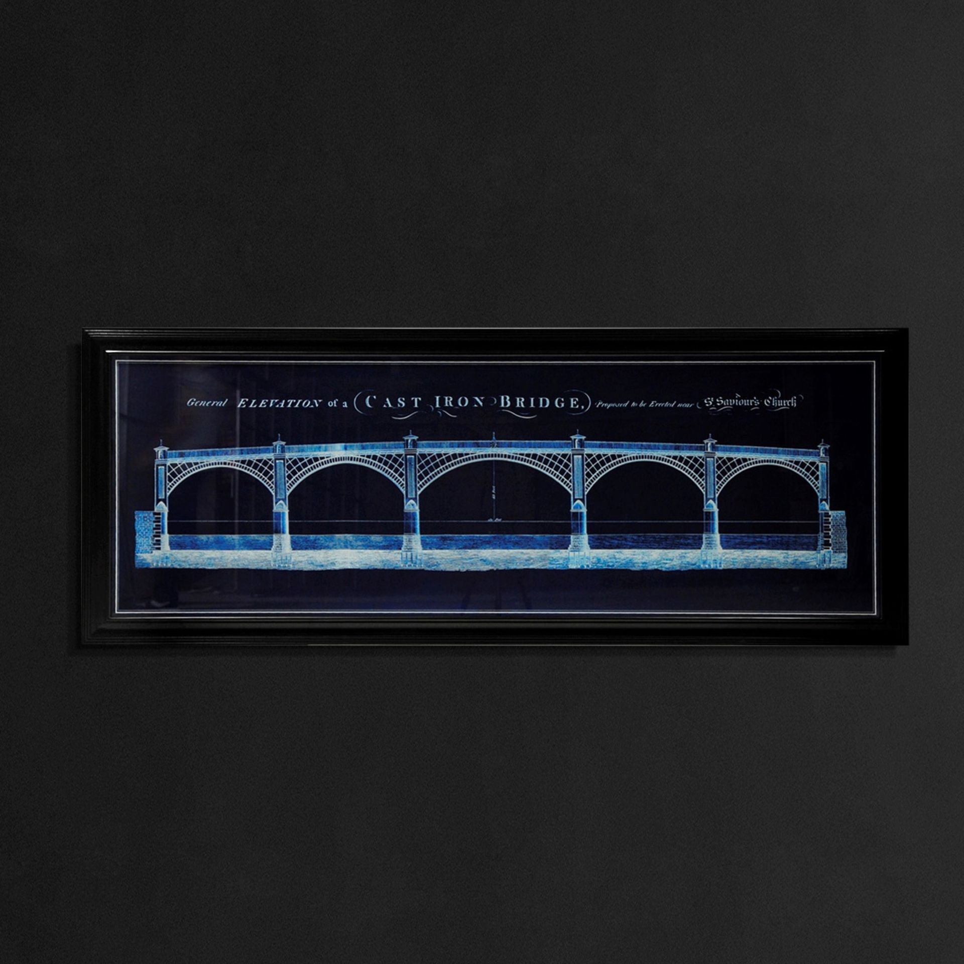 Iron Bridge Blueprint Decoratie The Timothy Oulton Iron Bridge Blueprint Decoration - blueprint.