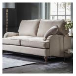 Howard Sofa Bed 140cm Open Coil Matt Standard leg Ferroli Carolina Traditional style with sleek