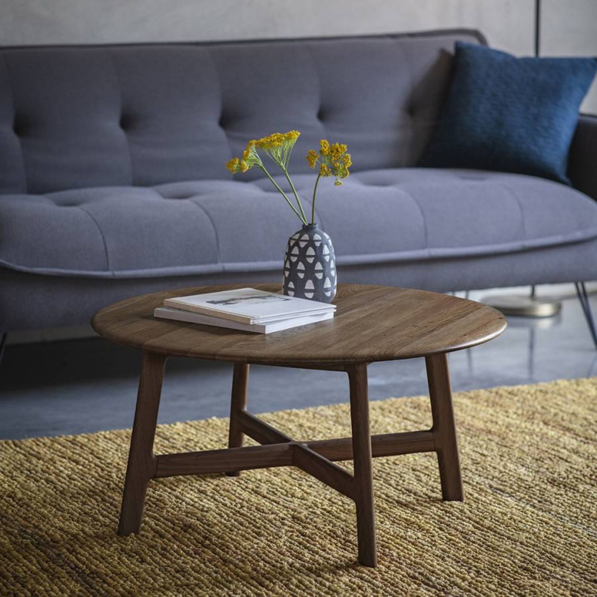 Barcelona Coffee Table Consistent With The Mid-Century Design Offered By The Barcelona Range You Can