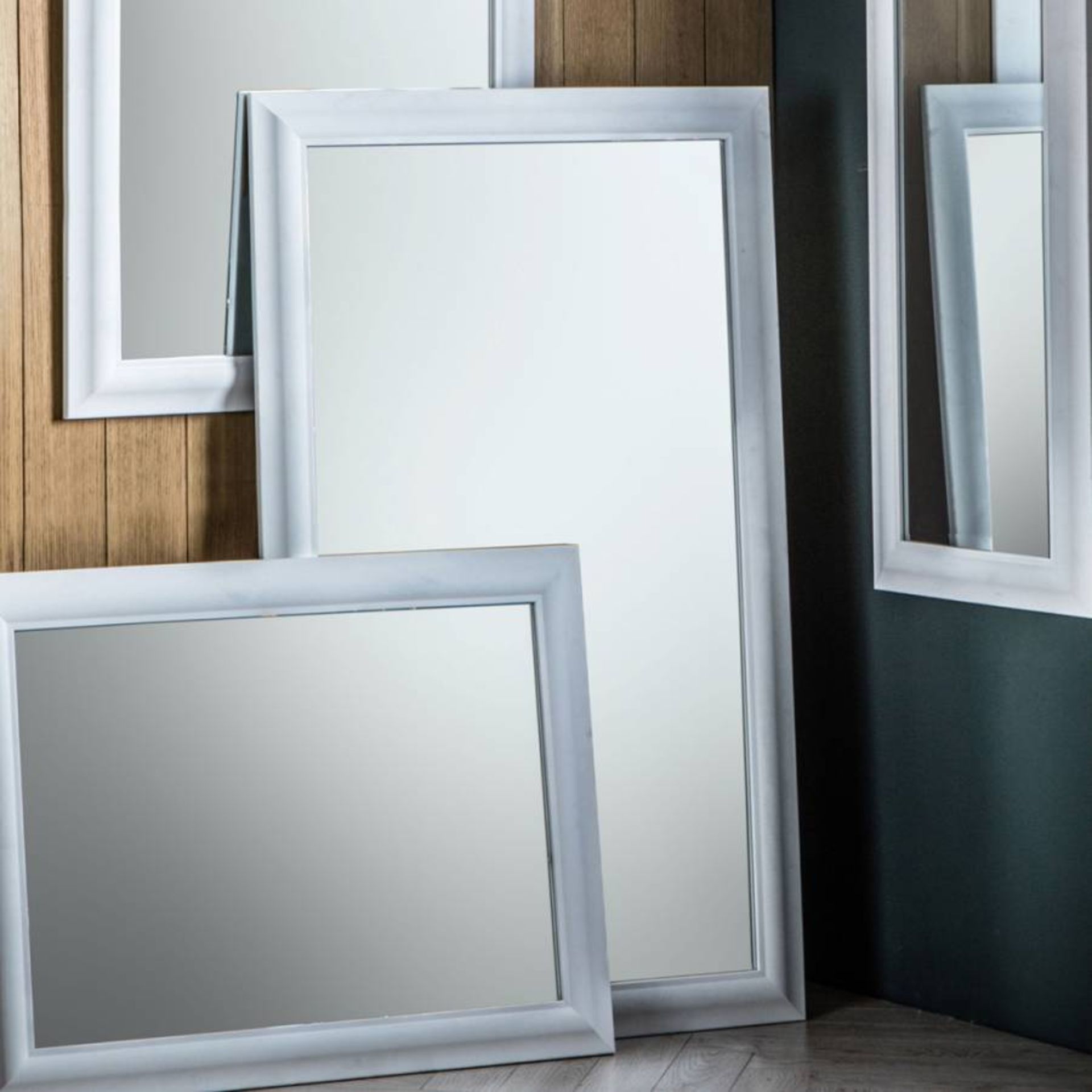 Cobain Mirror White This Cobain Mirror In White Oozes Elegance And Sophistication Hang Above The