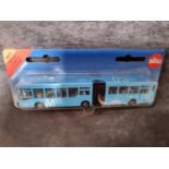 SIKU #1617 Man Articulated Bus Blue No 3 Flughafen Munchen 1/87 Scale