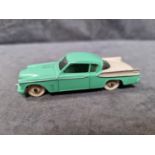 Dinky #169 Studebaker Golden Hawk Green/Tan - Cream Hubs And White Tyres 1959 - 1963 Unboxed