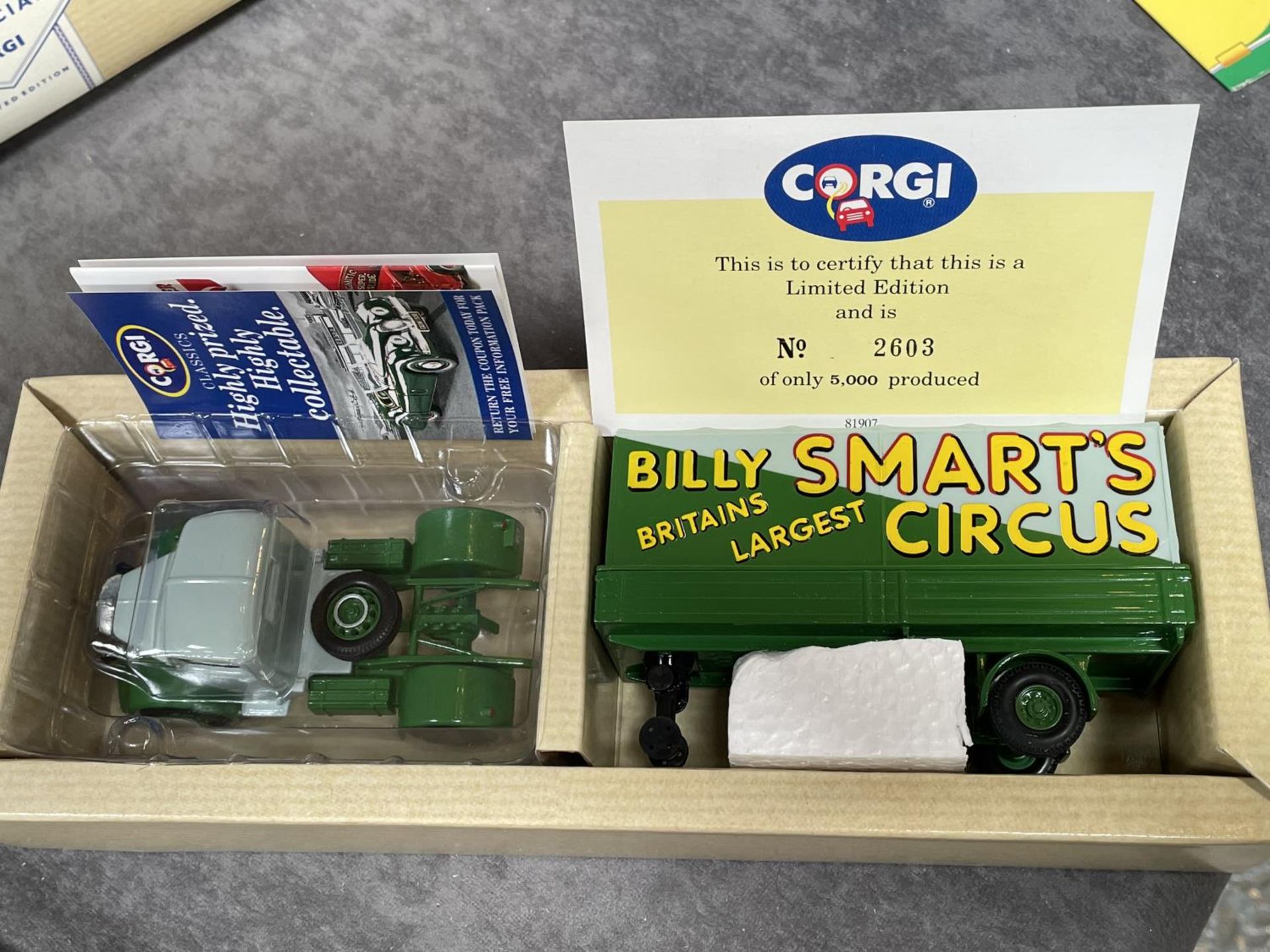 2 x Corgi Classic Commercials Boxed Billy Smarts Circus Comprising Of # Corgi Billy Smart's Circus - - Image 2 of 3