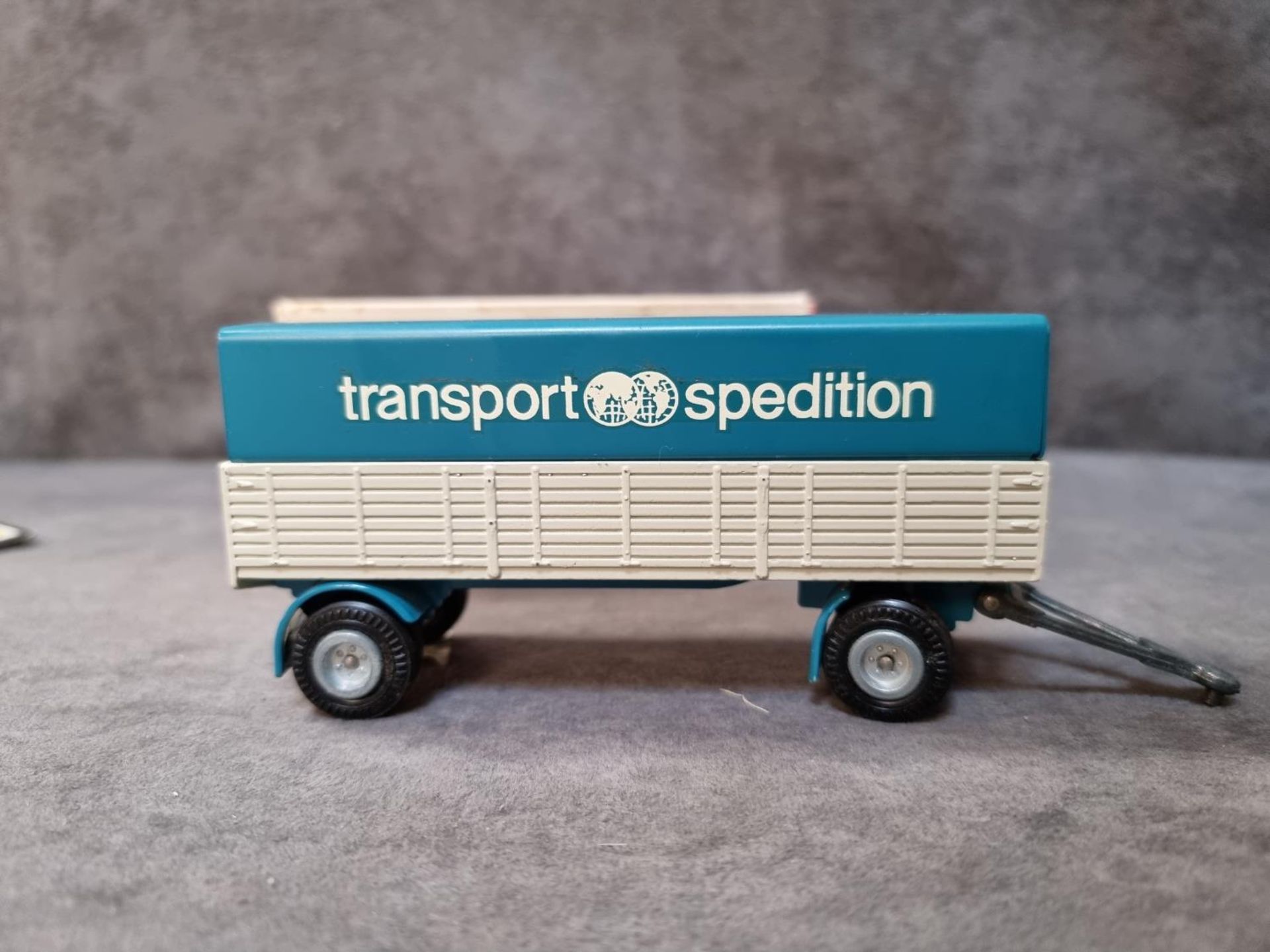 Tekno Diecast #452 Transport Spedition Trailer Mint Model With Firm Box Made In Denmark - Image 2 of 2