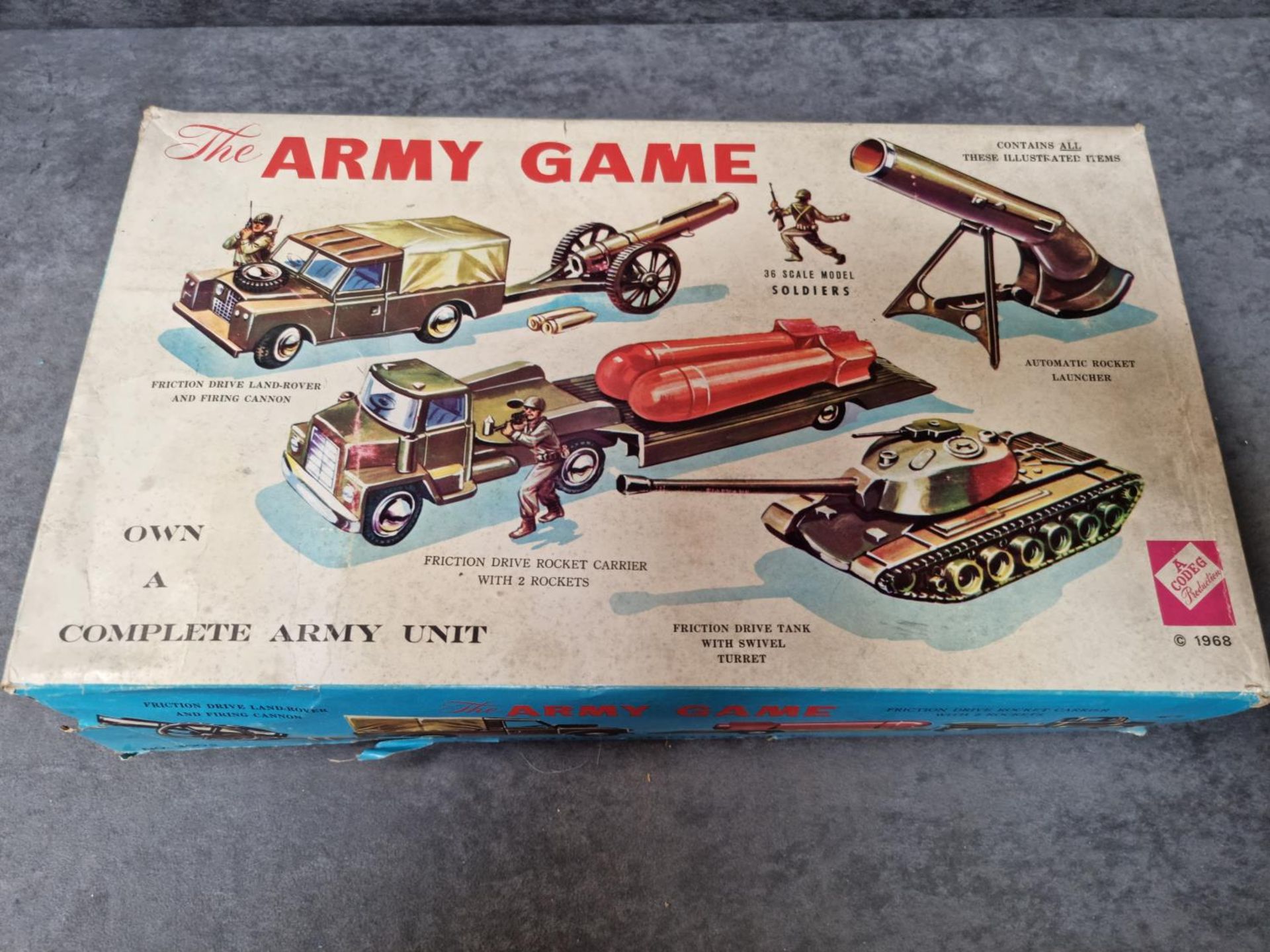 Codeg Toys (Cowan De Groot ) #3002 The Army Game 1968 - Bild 2 aus 3