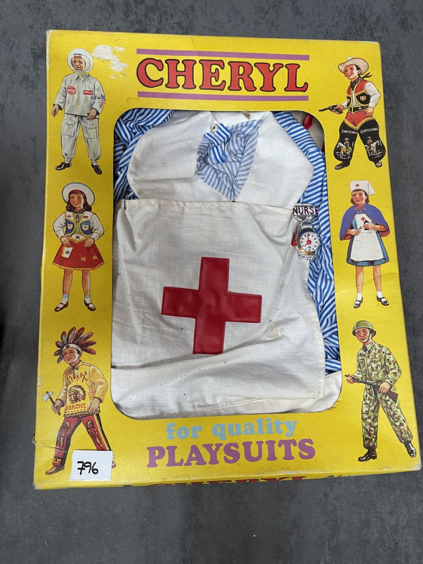 Cheryl Playsuits Nurse Outfit Childs Dress Up In Box