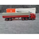 Wiking #51H 1972 Wiking Germany Ho Scale #51h Tractor Trailer Truck Diecast With Original Box