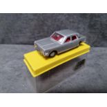Dinky #164 Vauxhall Cresta Silver Grey Red Interior In Good Plastic Display Box Very Good/