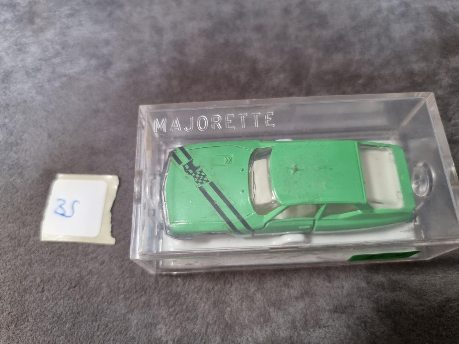Majorette #250 Citron Maserati SM Green Hard Plastic Case