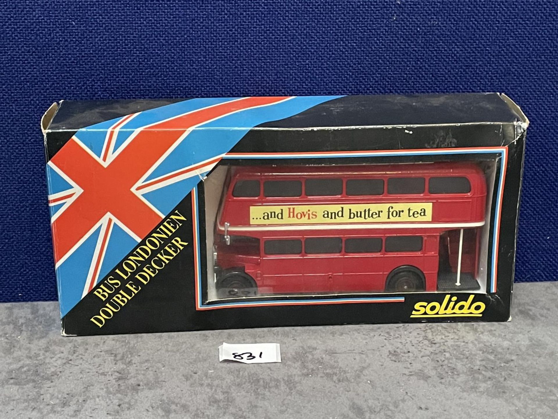 Solido #4402 AEC Double Decker RT With Hovis Decals In Box