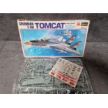 Hasegawa 1/72 Scale Series #JS-1324 Grumman F-14A Tomcat On Sprues With Instructions In Box